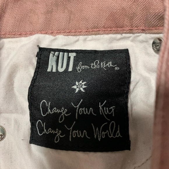 Kut from the Kloth Diana Skinny Rose Pink Size 10 Jeans - Picture 3 of 6